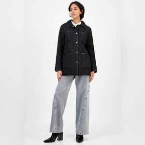 Michael Kors Black Quilted Puffer Jacket